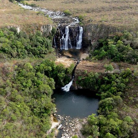 Salto Corumba Hotel Camping Clube Corumbá de Goiás Eksteriør billede