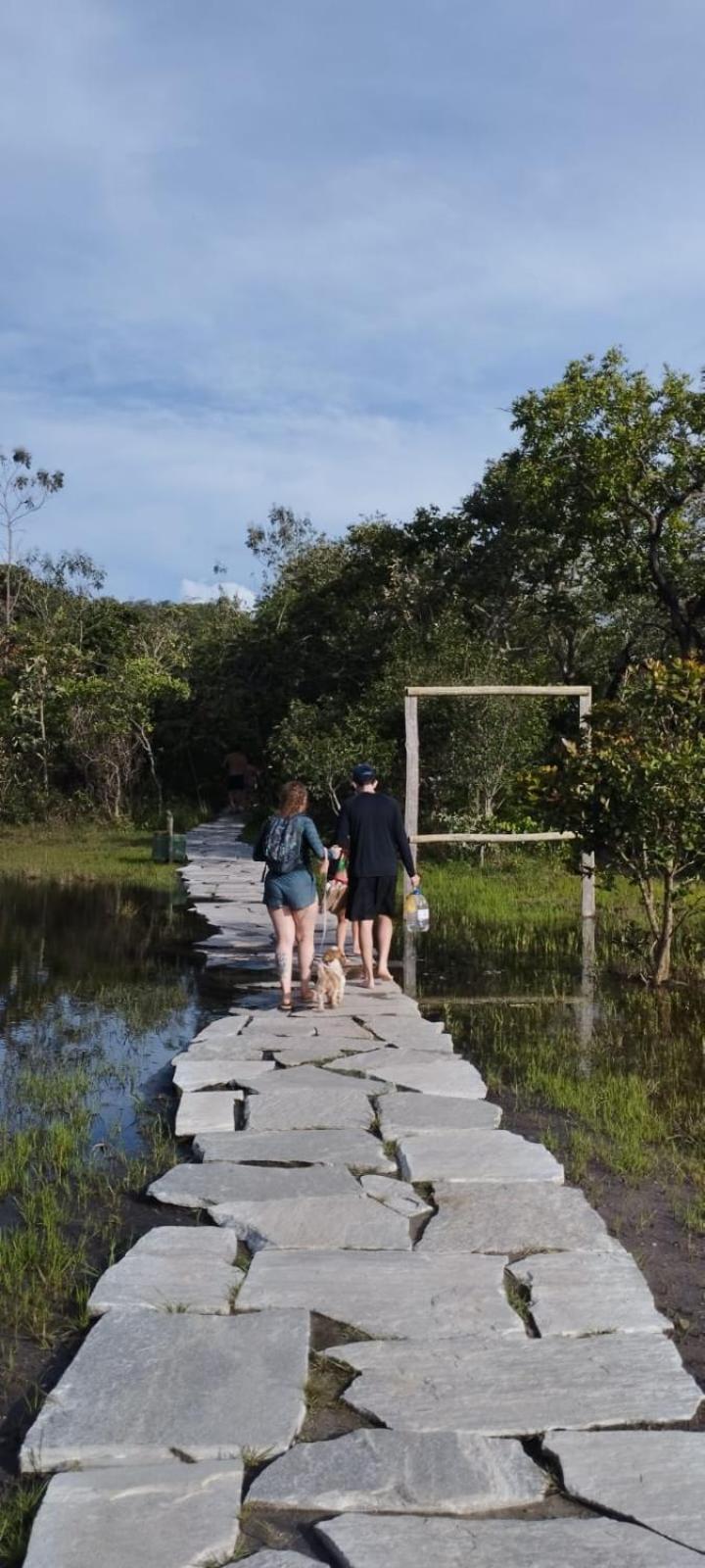 Salto Corumba Hotel Camping Clube Corumbá de Goiás Eksteriør billede