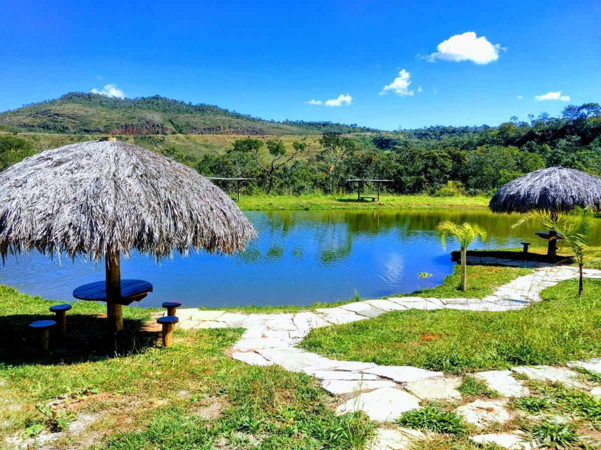 Salto Corumba Hotel Camping Clube Corumbá de Goiás Eksteriør billede
